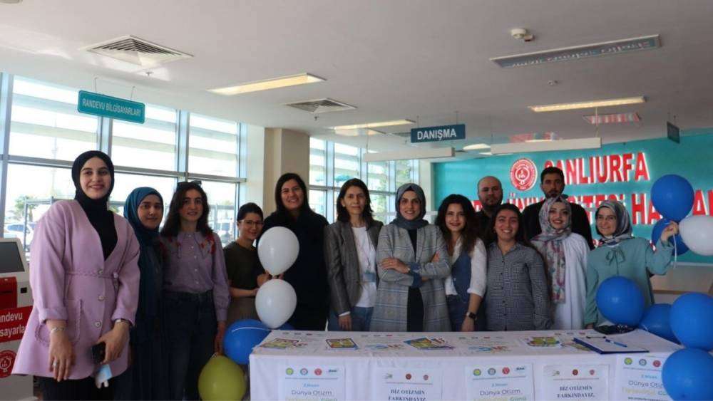 Şanlıurfa Harran &Uuml;niversitesi Hastanesi&rsquo;nde otizme dikkat &ccedil;ekildi 