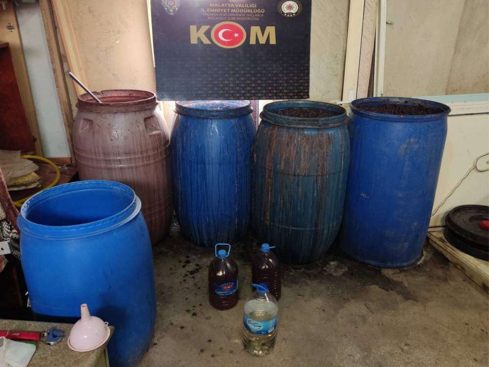 Malatya'da ka&ccedil;ak i&ccedil;kiye 2 g&ouml;zaltı 