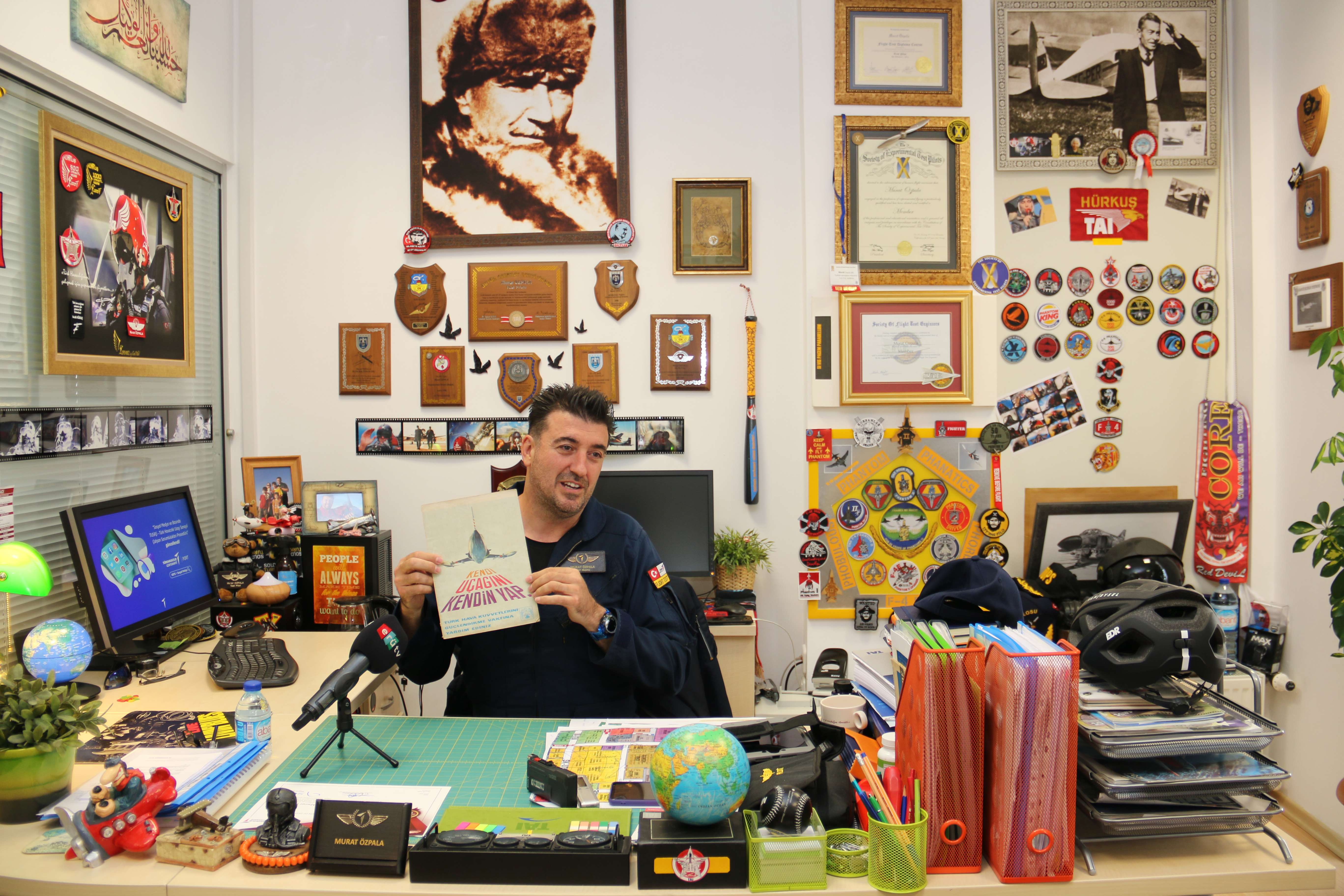 &ldquo;Ben H&uuml;rkuş&rsquo;u U&ccedil;urmaya Talibim Dedim.&rdquo; T&uuml;rkiye&rsquo;nin İlk Deneysel Test Pilotu: Murat &Ouml;zpala